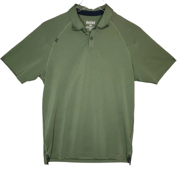 Rhone Delta Pique Short Sleeve Polo Shirt.  Sz: Small - Picture 1 of 11